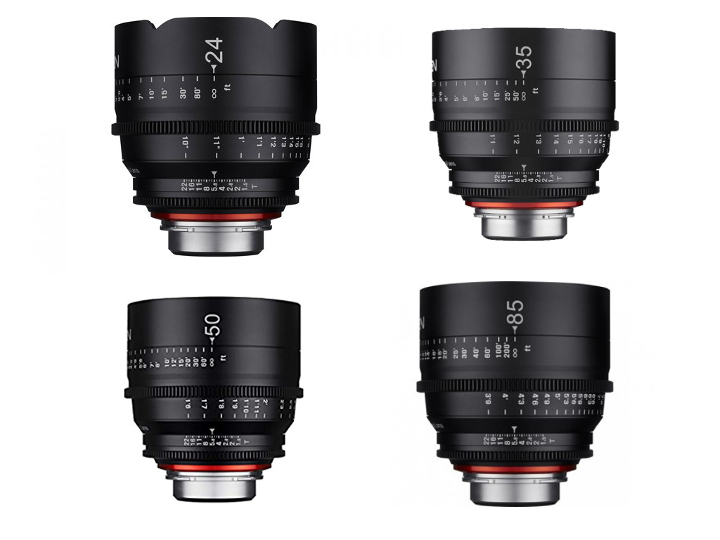 XEEN - 24mm+35mm+50mm+85mm