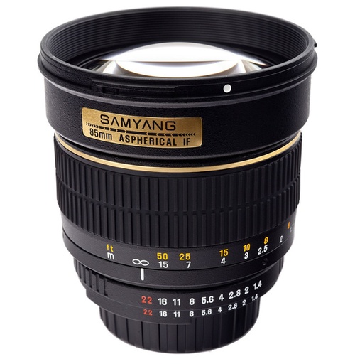 [Samyang] 85mm f/1.4 Aspherical IF