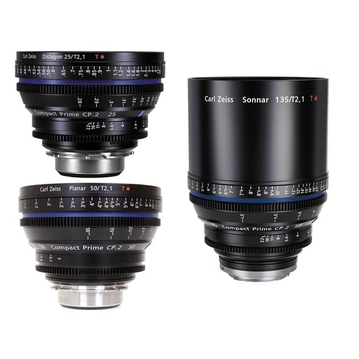 [Zeiss] CP2 - Kit 25-50-135